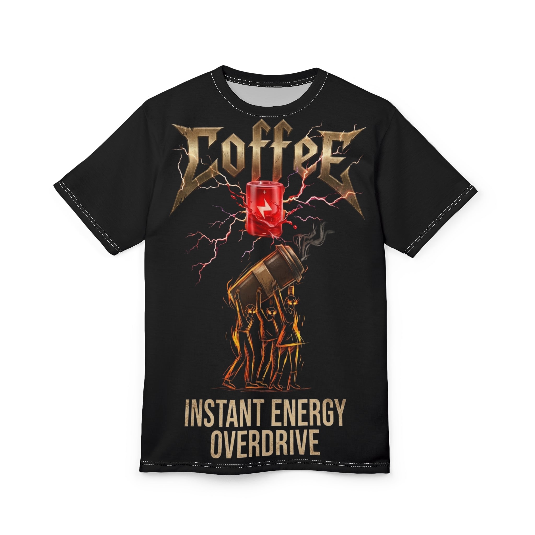 Coffee Instant Energy Overdrive Tee — Senzu Beans Z