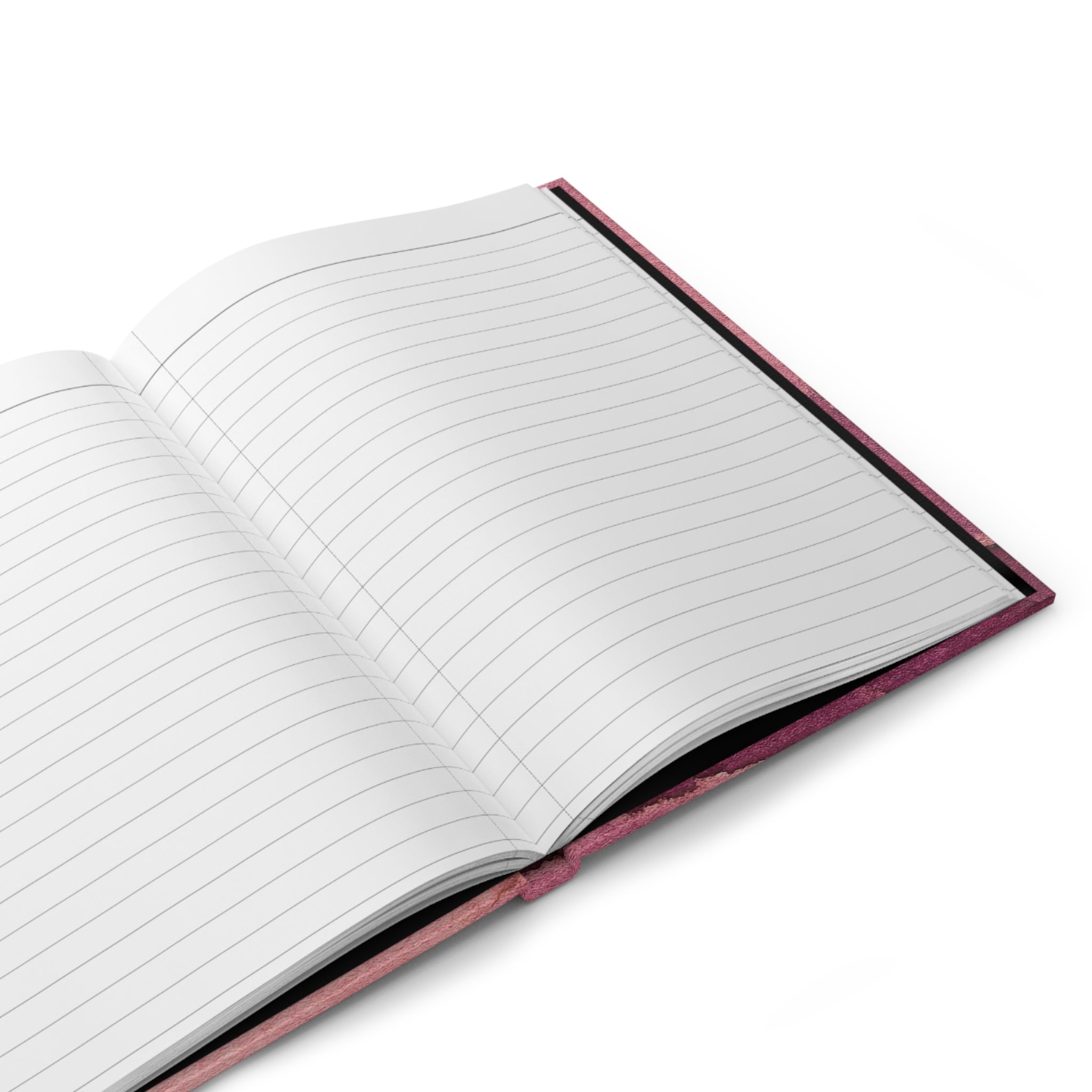 Plumeria Blossom Hardcover Journal — Pink Floral Notebook for Notes & Daily Reflection