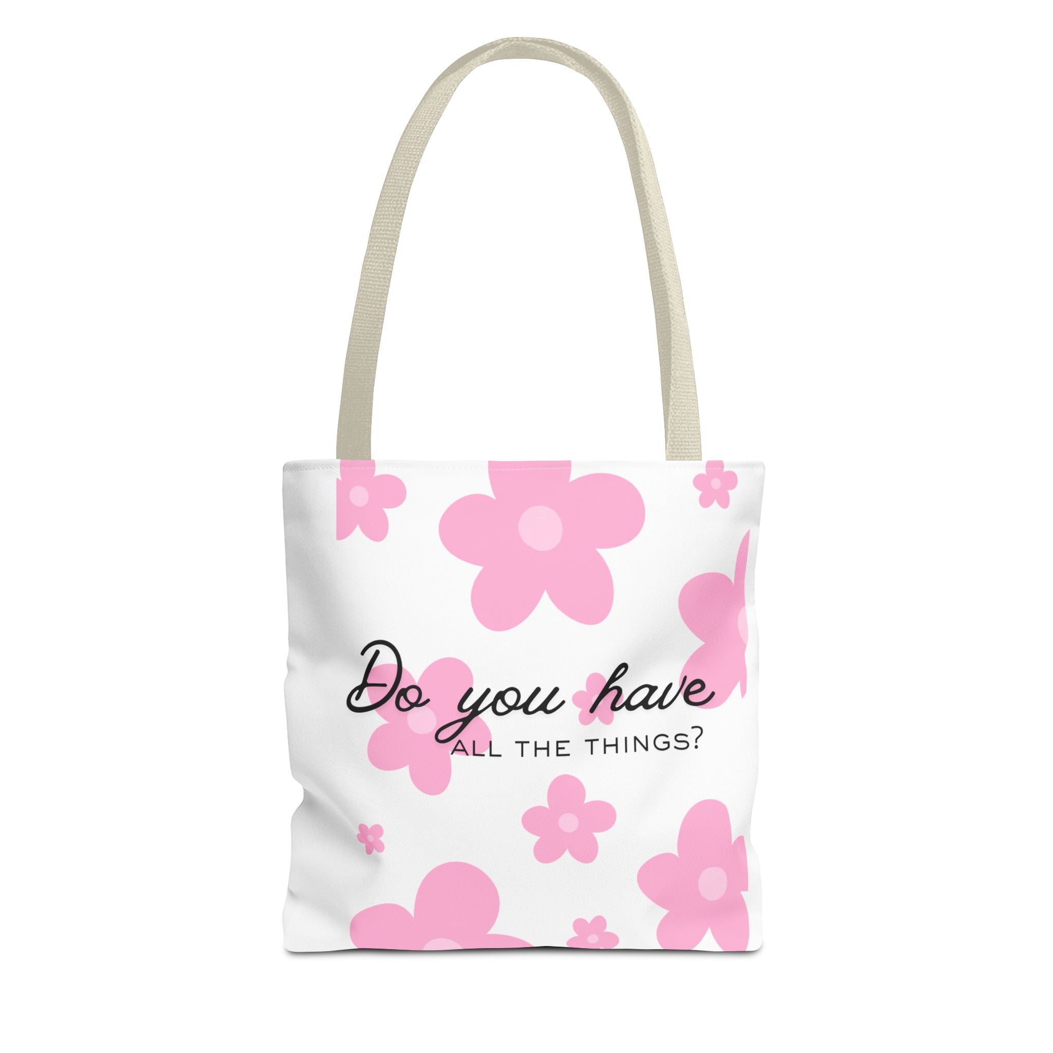 'Do You Have All The Things?' & 'Spend The Night Bag' Reversible AOP Shopper Tote Bag