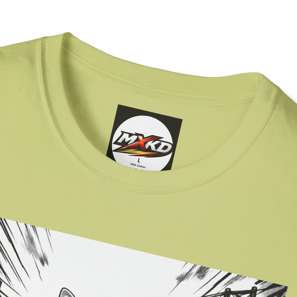 Cat Samurai T‑Shirt — Urban Noir Graphic Tee (Mxkd)