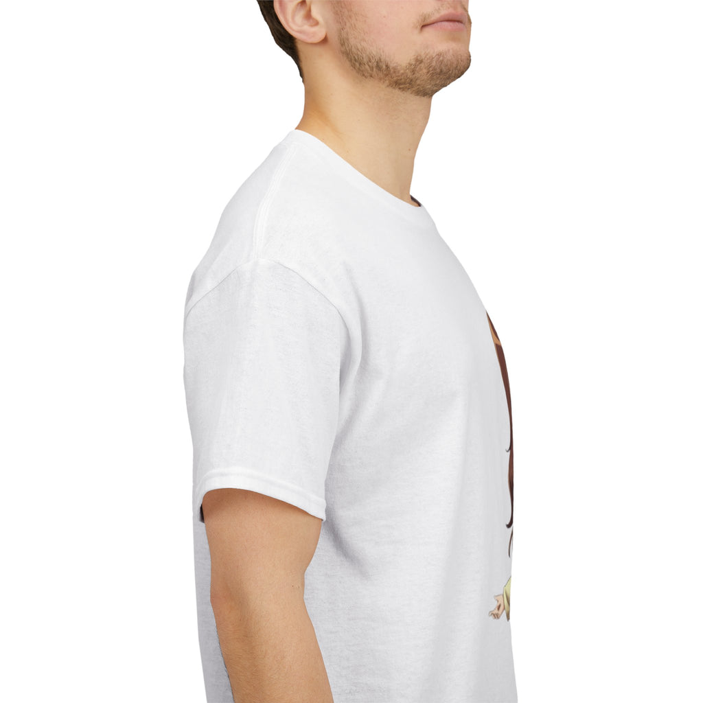 Christian Jesus Tee — Cute Chibi Front & Classic Back Religious T-Shirt