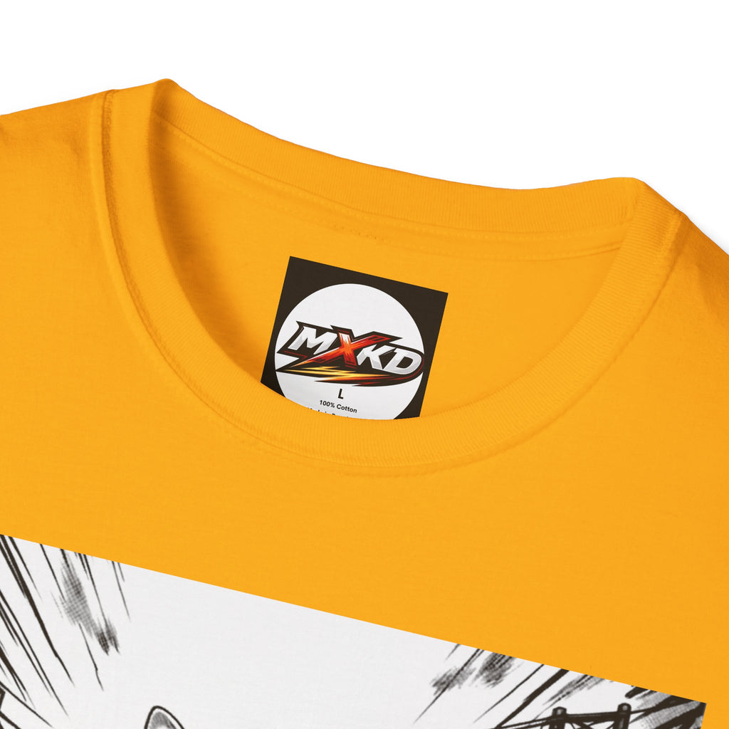 Cat Samurai T‑Shirt — Urban Noir Graphic Tee (Mxkd)