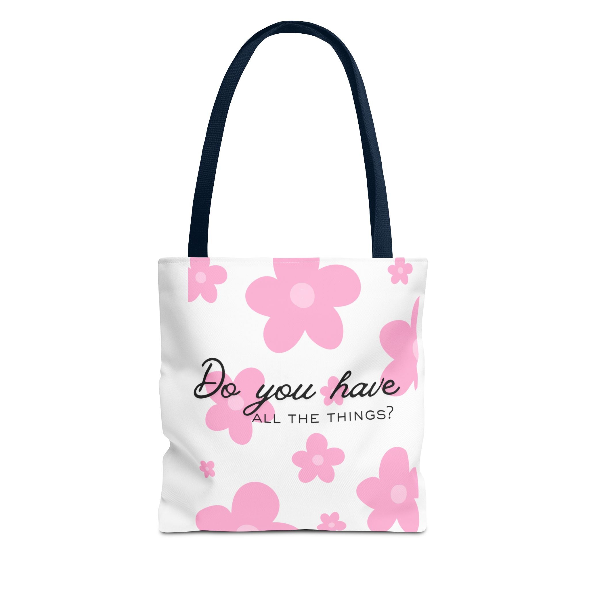 'Do You Have All The Things?' & 'Spend The Night Bag' Reversible AOP Shopper Tote Bag