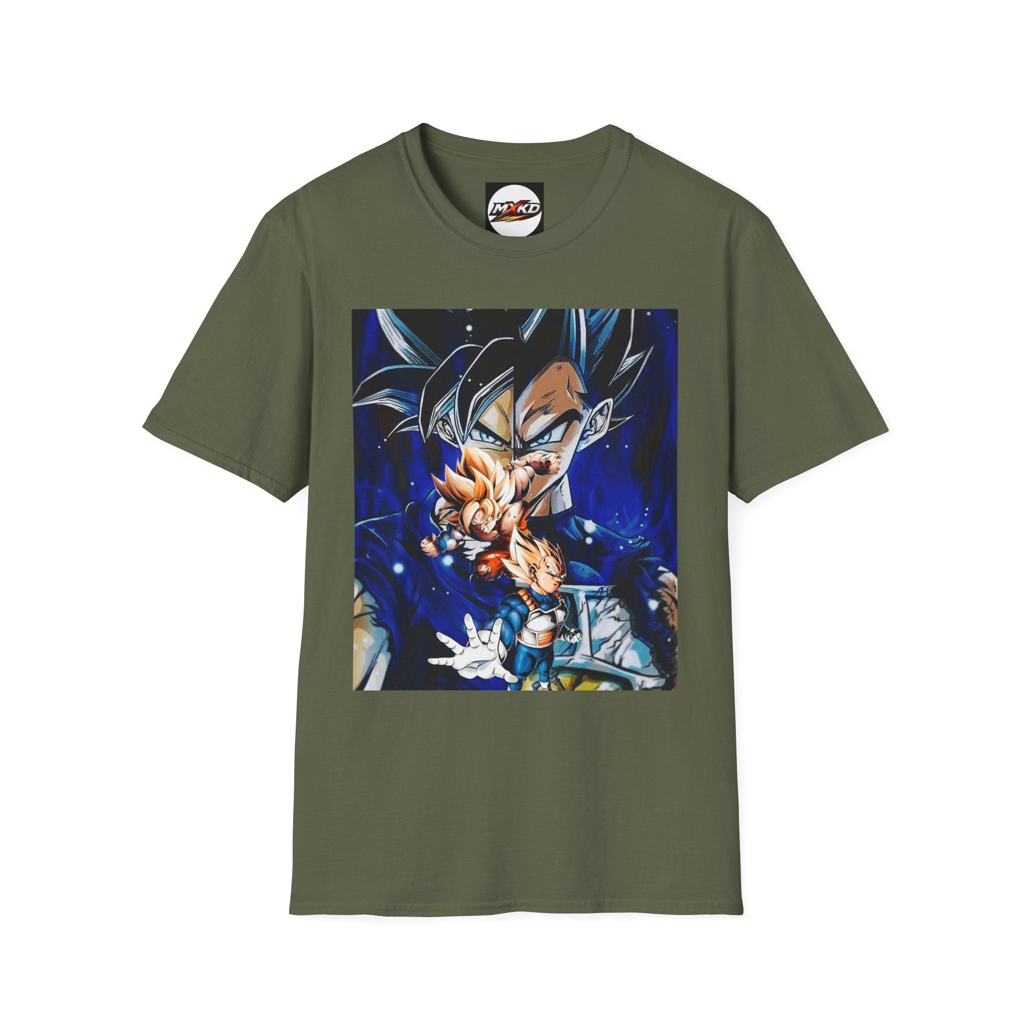 Dragon Ball Z Vegeta Battle Tee — Anime Graphic T-Shirt
