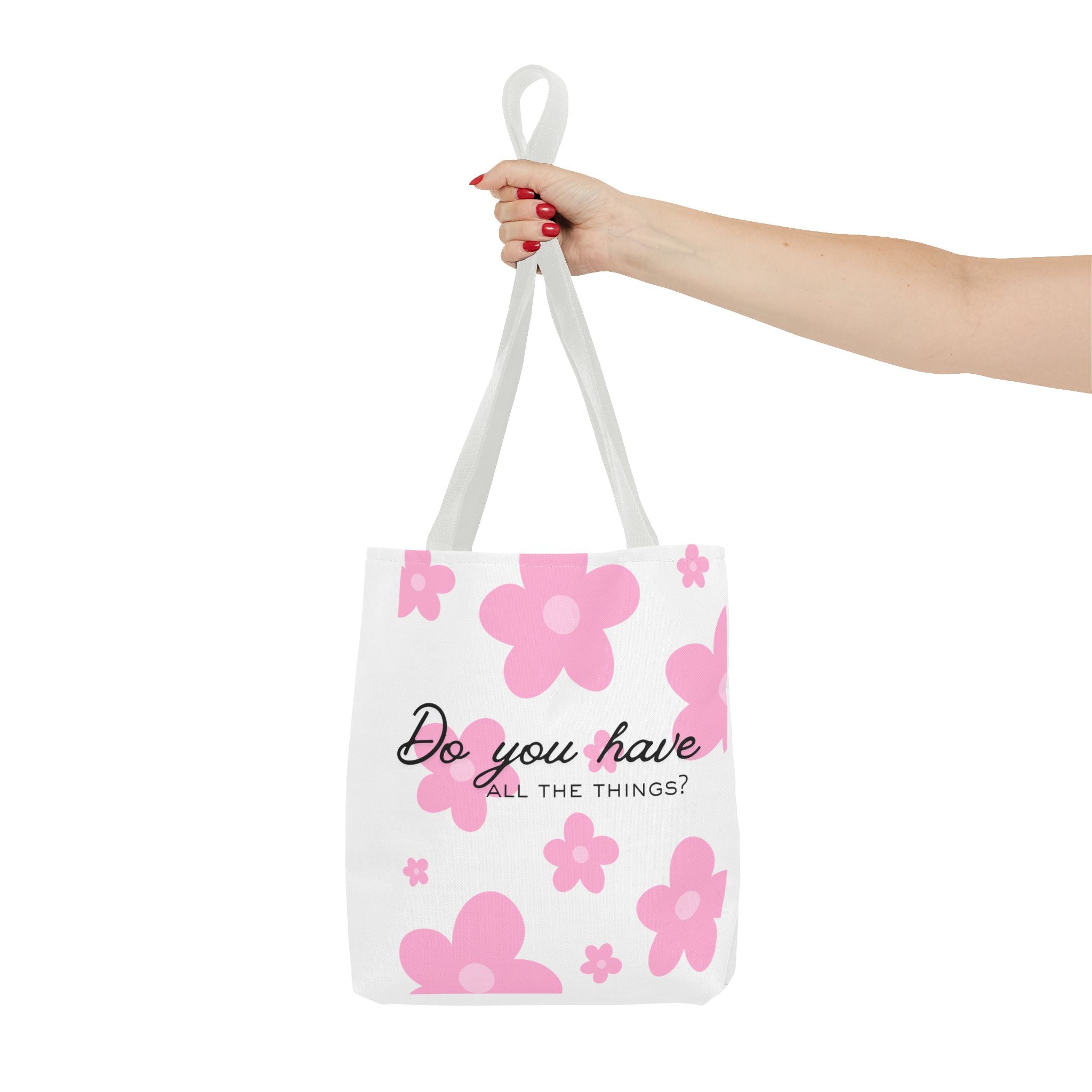 'Do You Have All The Things?' & 'Spend The Night Bag' Reversible AOP Shopper Tote Bag