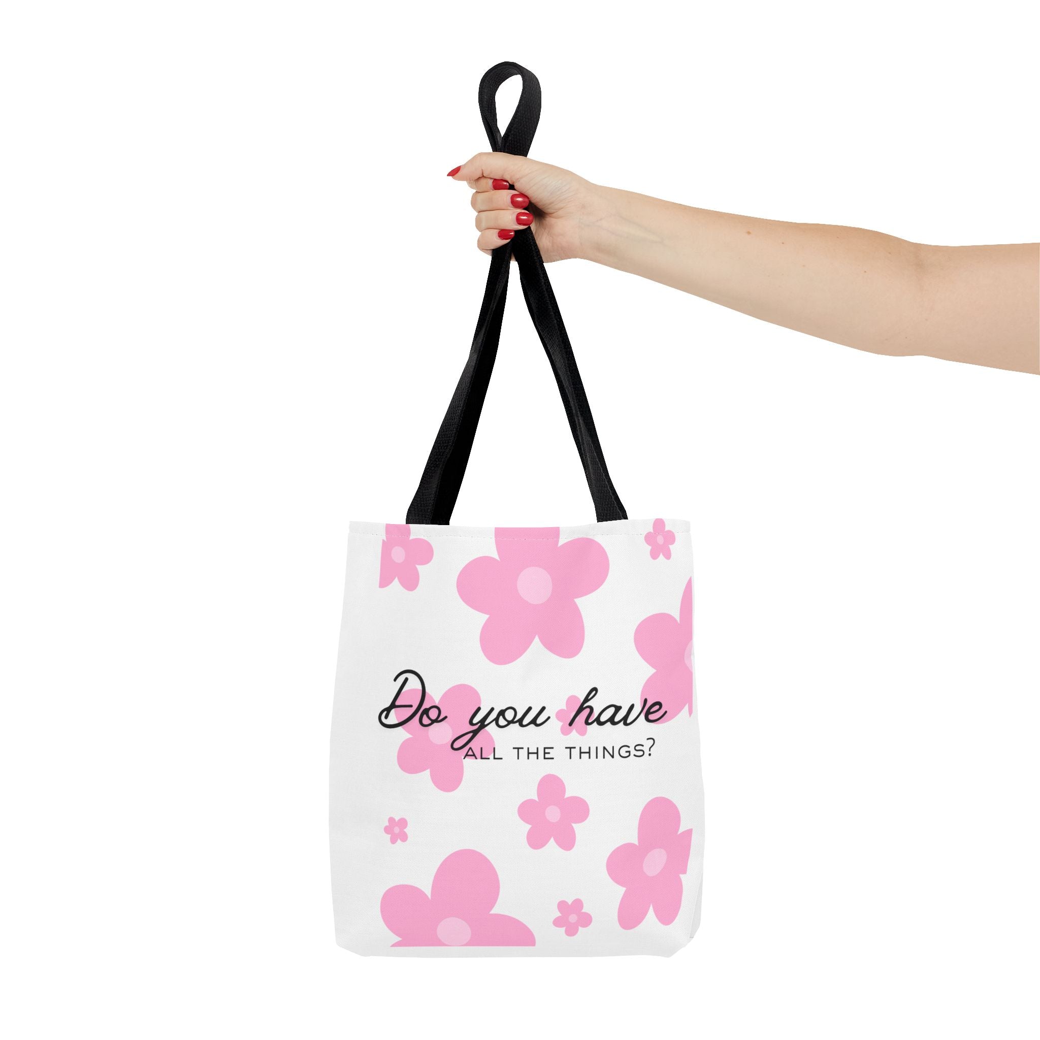 'Do You Have All The Things?' & 'Spend The Night Bag' Reversible AOP Shopper Tote Bag