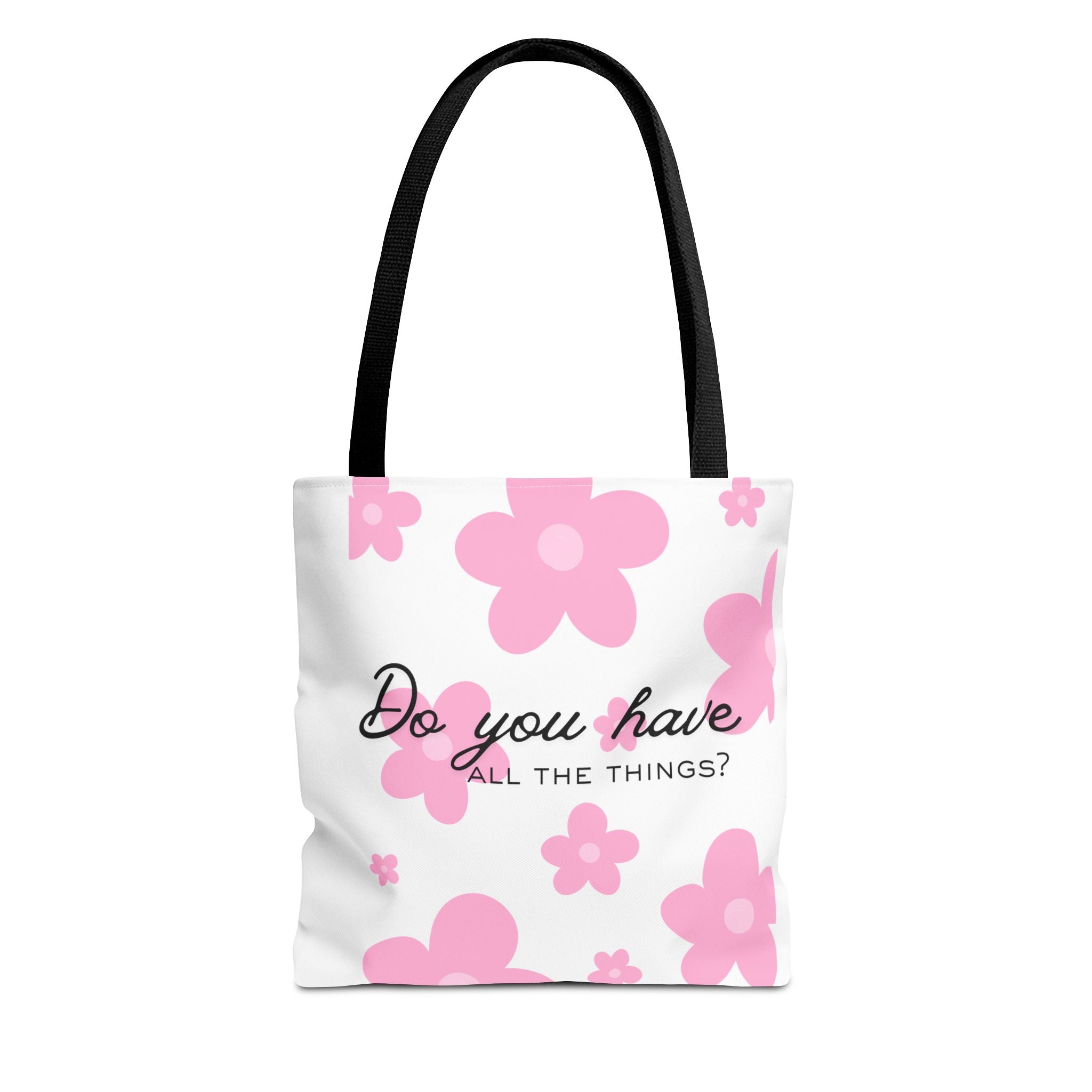 'Do You Have All The Things?' & 'Spend The Night Bag' Reversible AOP Shopper Tote Bag