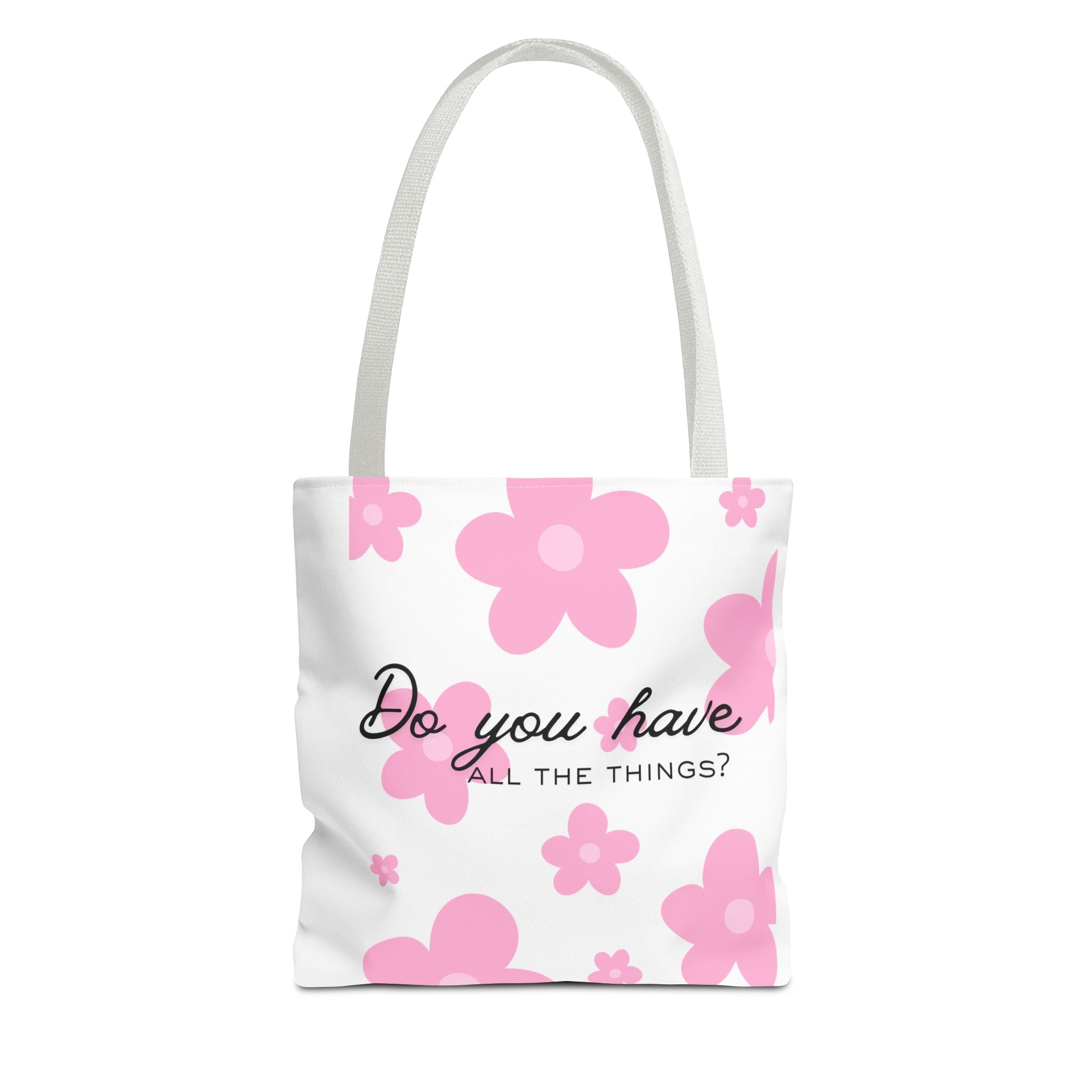 'Do You Have All The Things?' & 'Spend The Night Bag' Reversible AOP Shopper Tote Bag