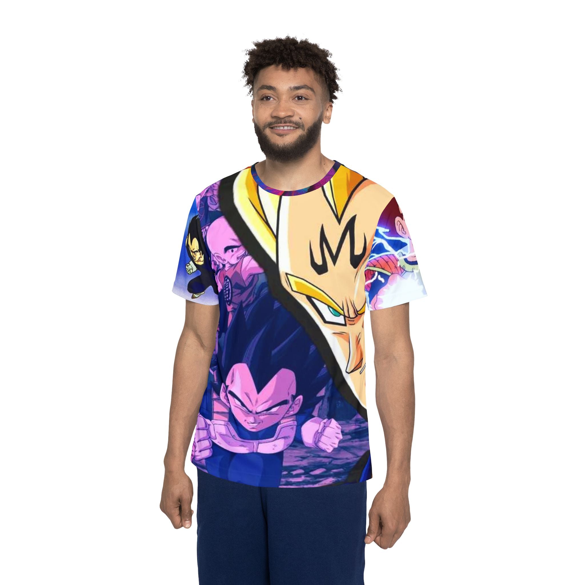 Vegeta Dragon Ball Z All-Over Print Men's Sports Jersey