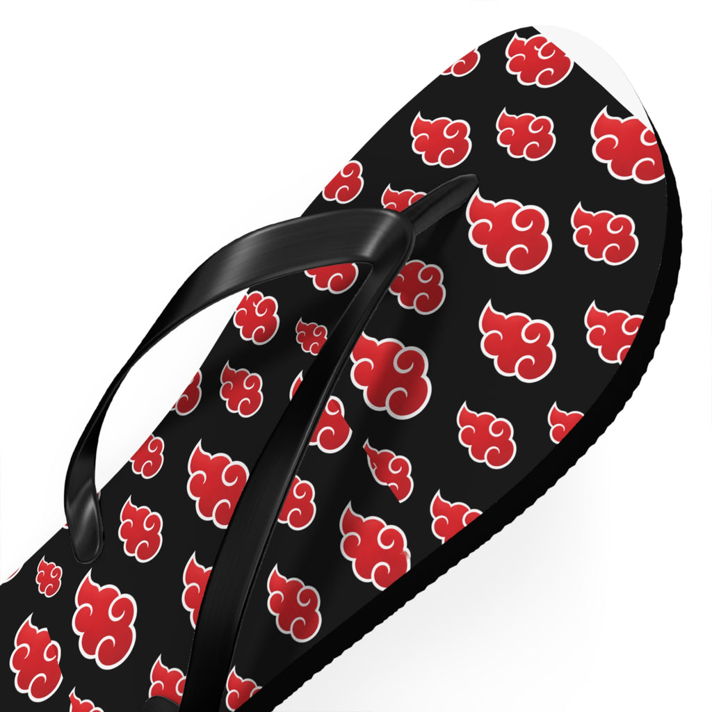 Akatsuki Cloud Flip Flops – Anime Pattern Beach Sandals