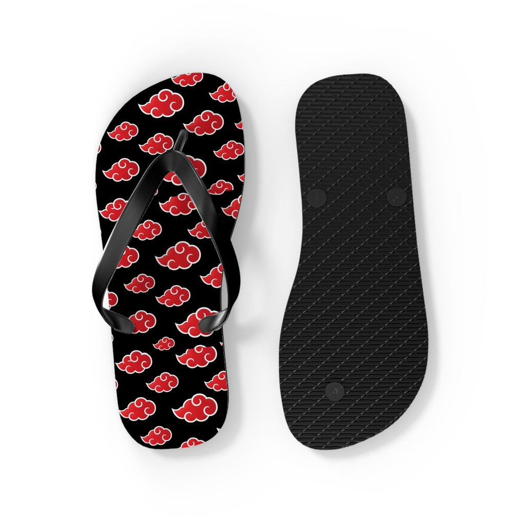 Akatsuki Cloud Flip Flops – Anime Pattern Beach Sandals