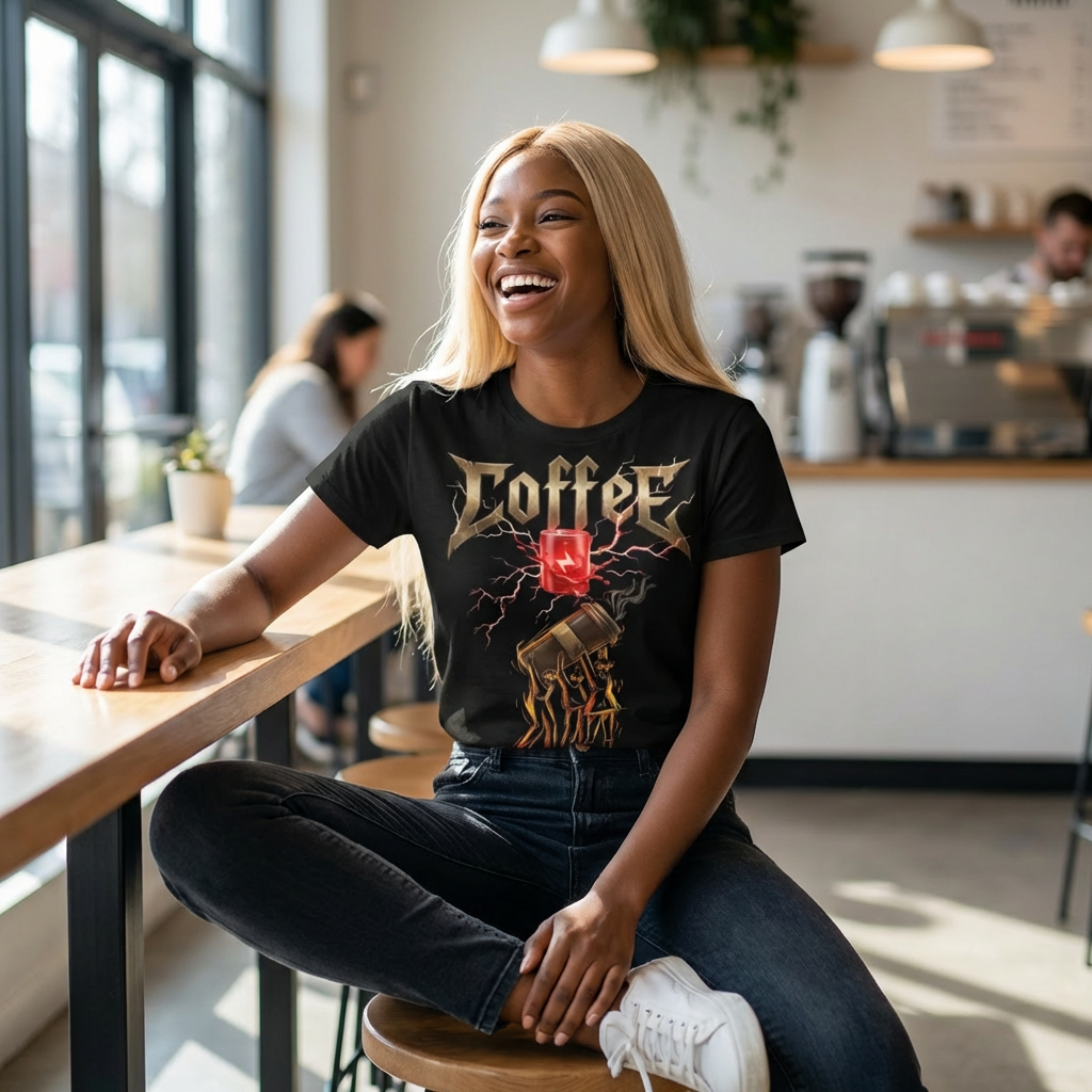Coffee Instant Energy Overdrive Tee — Senzu Beans Z