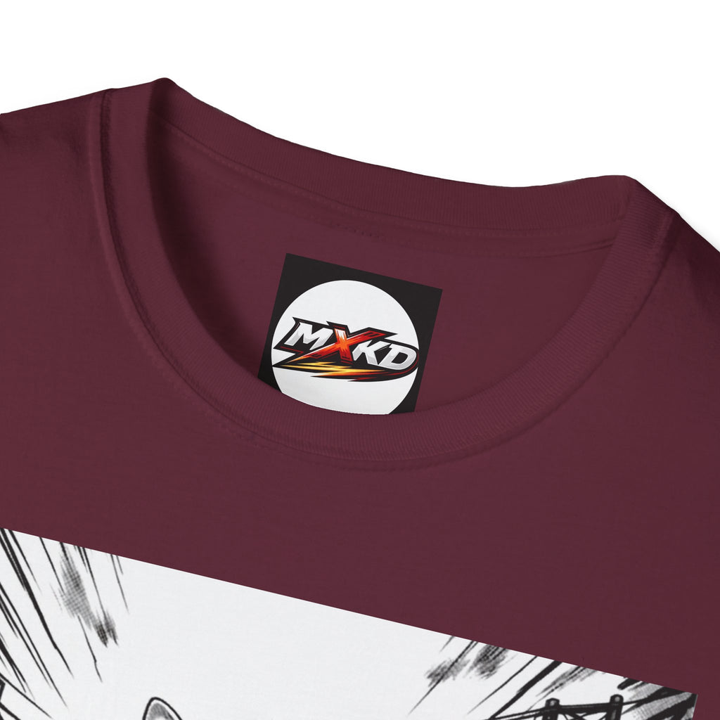 Cat Samurai T‑Shirt — Urban Noir Graphic Tee (Mxkd)