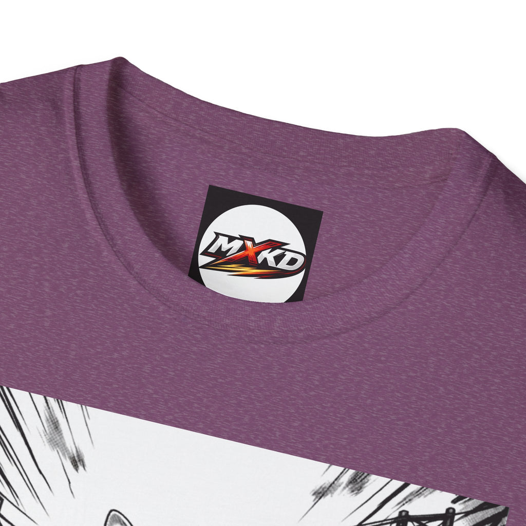 Cat Samurai T‑Shirt — Urban Noir Graphic Tee (Mxkd)