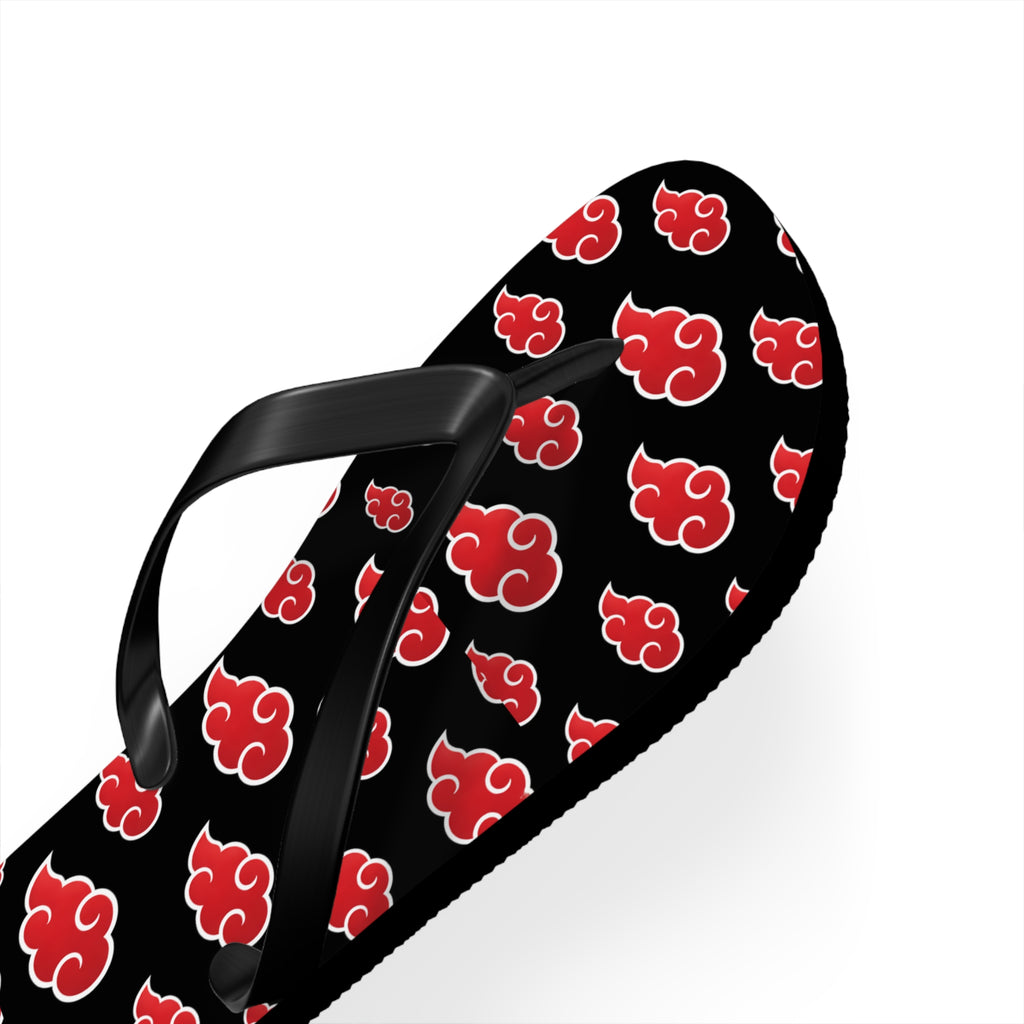 Akatsuki Cloud Flip Flops – Anime Pattern Beach Sandals
