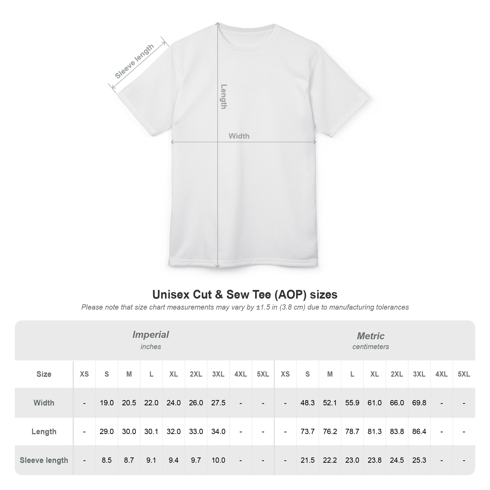 Akatsuki Cloud All-Over Print Tee