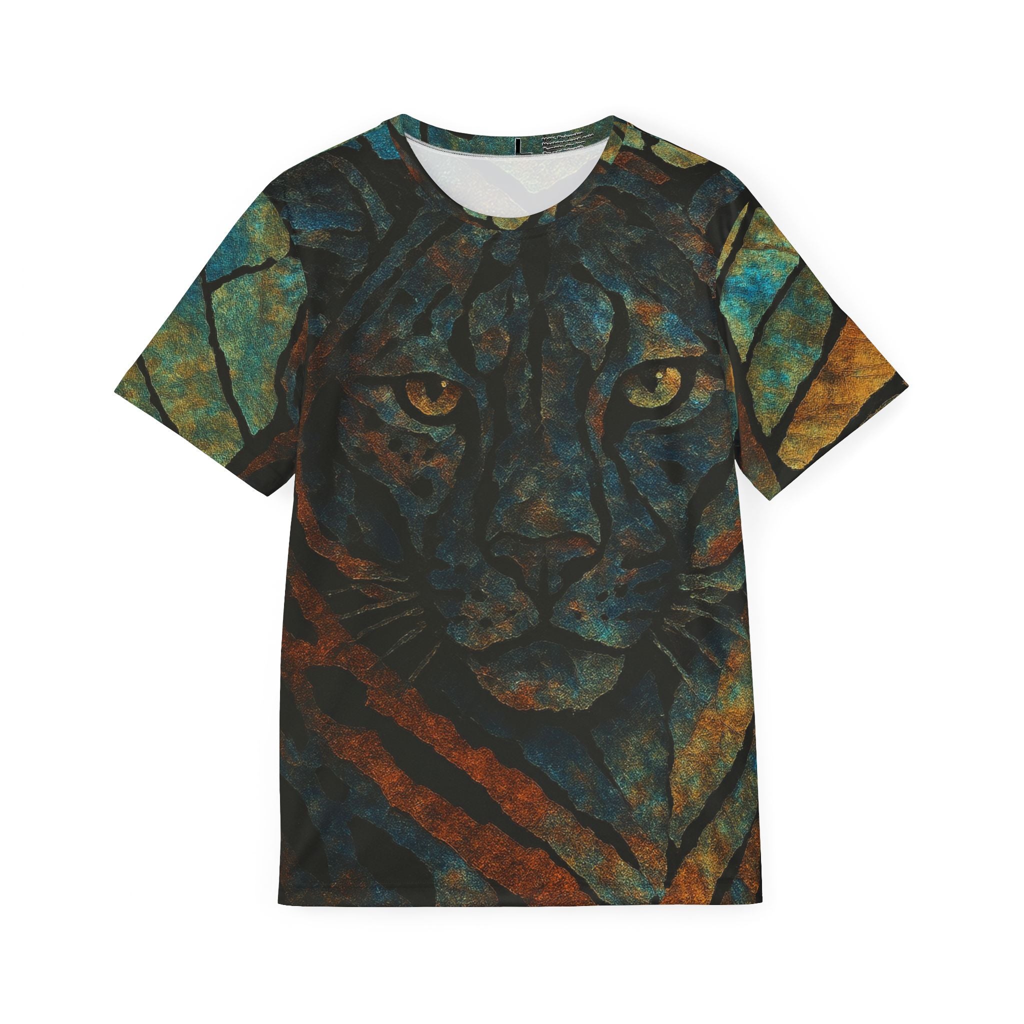 Men's Jersey — Stained Glass Panther All-Over Print