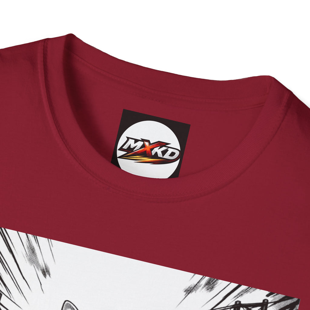 Cat Samurai T‑Shirt — Urban Noir Graphic Tee (Mxkd)