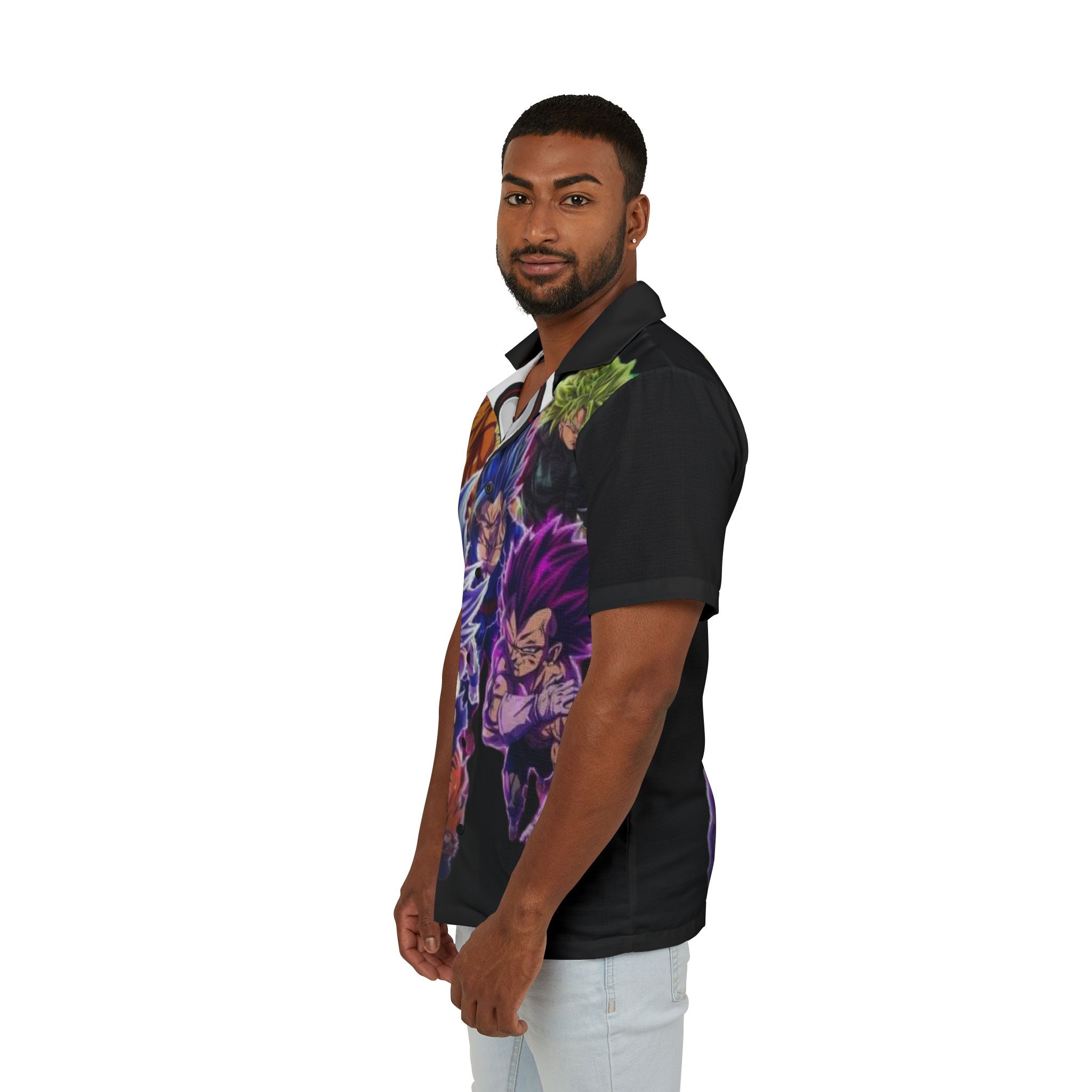 Dragon Ball Z Hawaiian Shirt - Super Team Camp Shirt