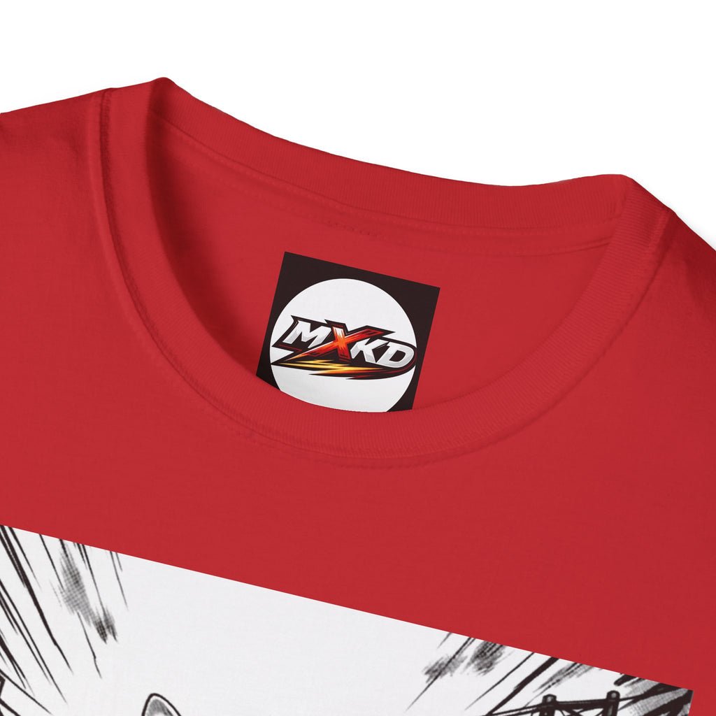 Cat Samurai T‑Shirt — Urban Noir Graphic Tee (Mxkd)