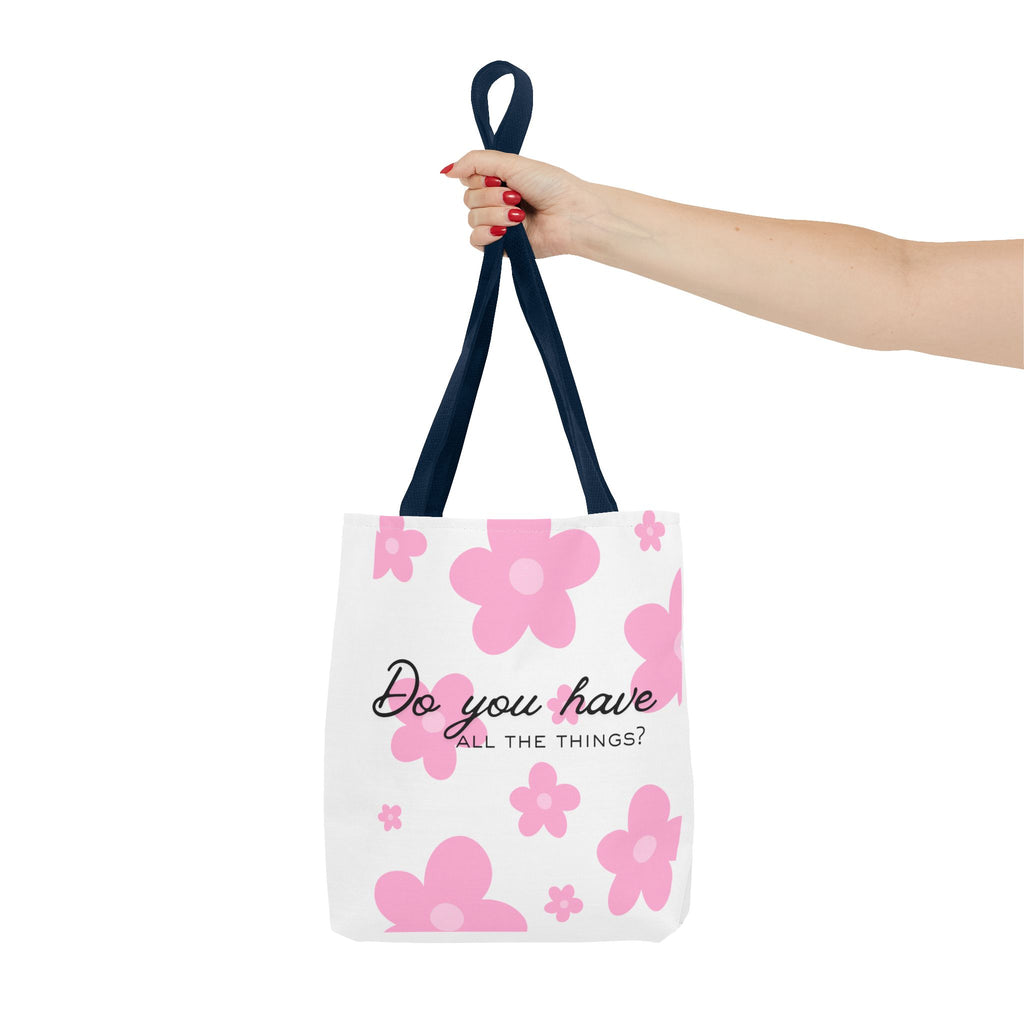 'Do You Have All The Things?' & 'Spend The Night Bag' Reversible AOP Shopper Tote Bag