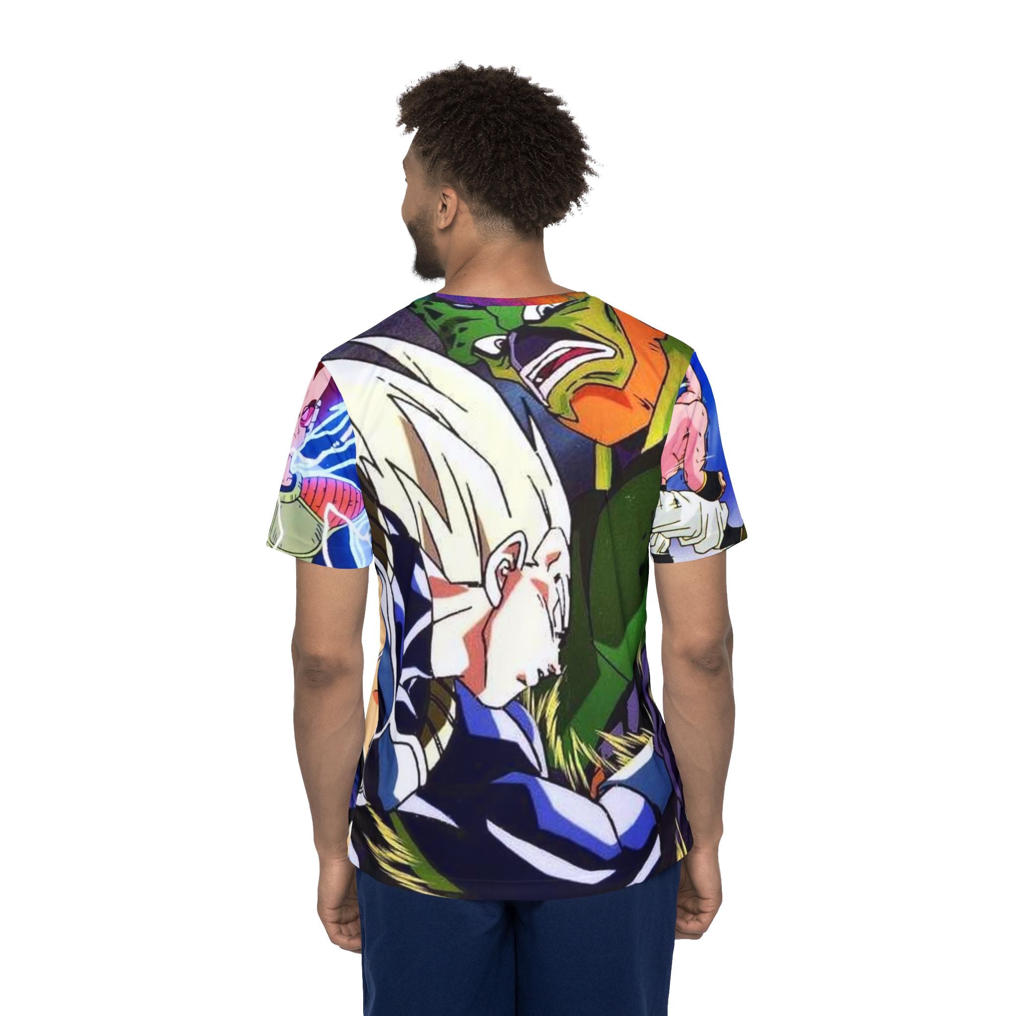 Vegeta Dragon Ball Z All-Over Print Men's Sports Jersey