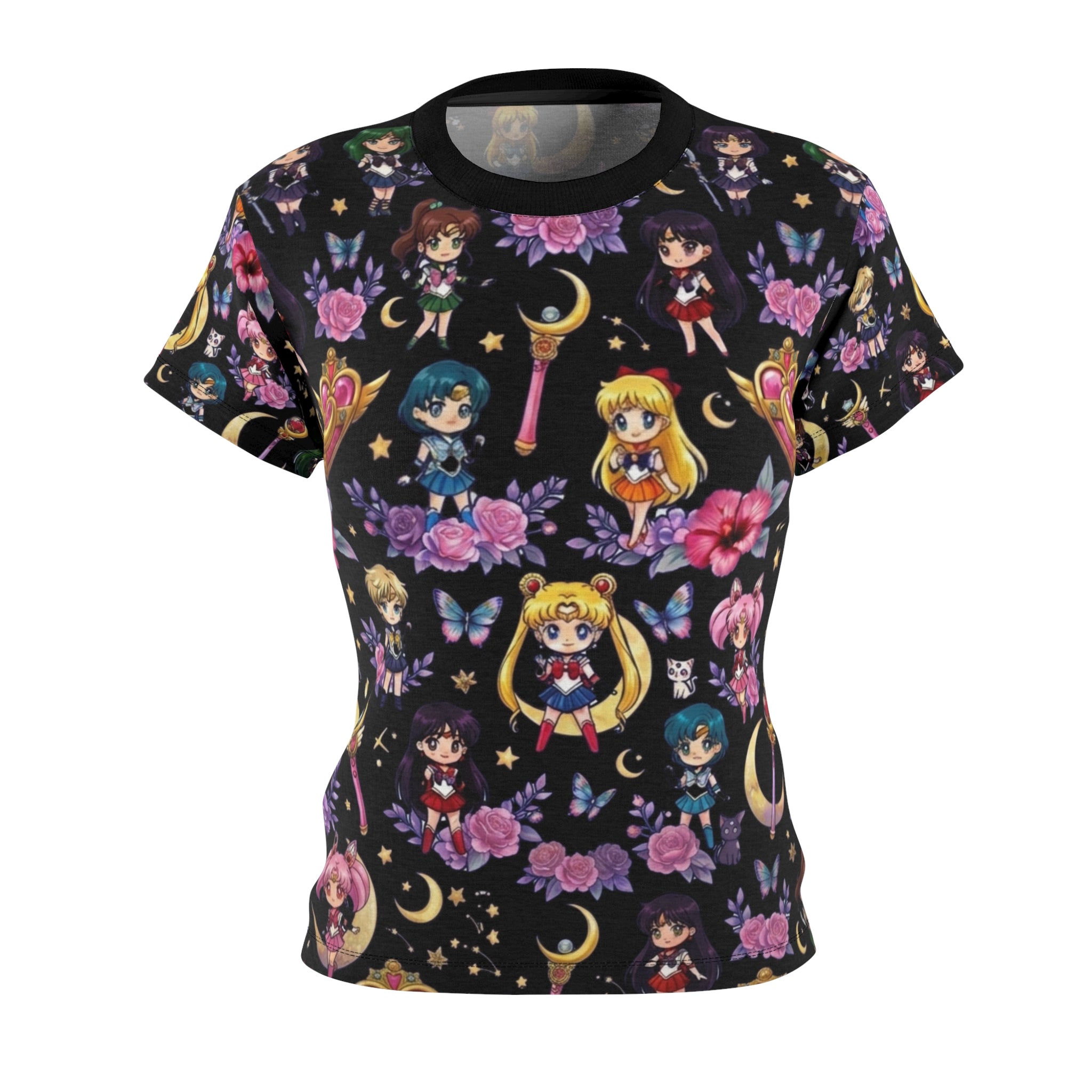 Sailor Moon Chibi All-Over Print Women's Tee