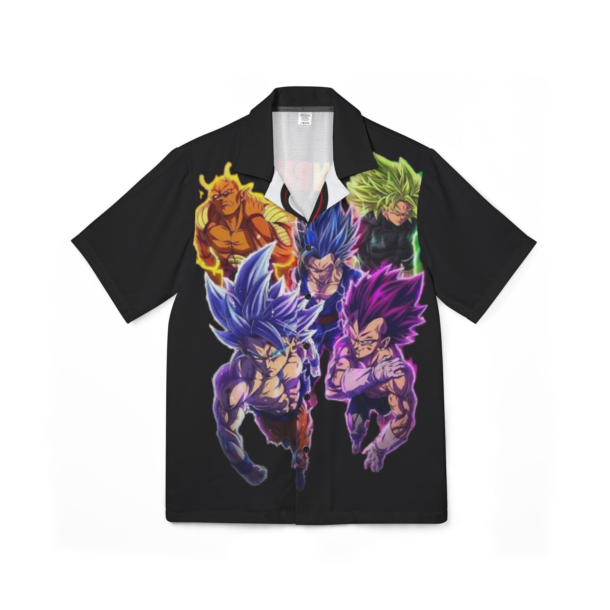Dragon Ball Z Hawaiian Shirt - Super Team Camp Shirt