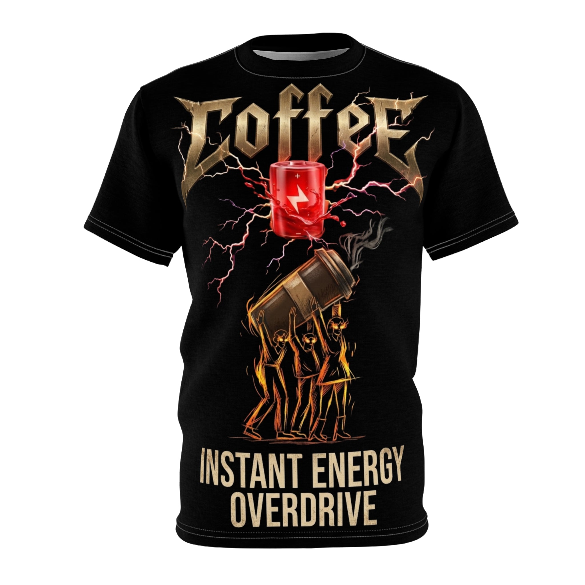 Coffee Instant Energy Overdrive Tee — Senzu Beans Z