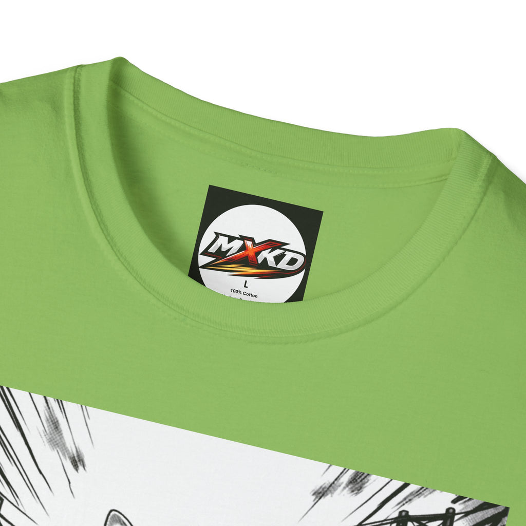 Cat Samurai T‑Shirt — Urban Noir Graphic Tee (Mxkd)