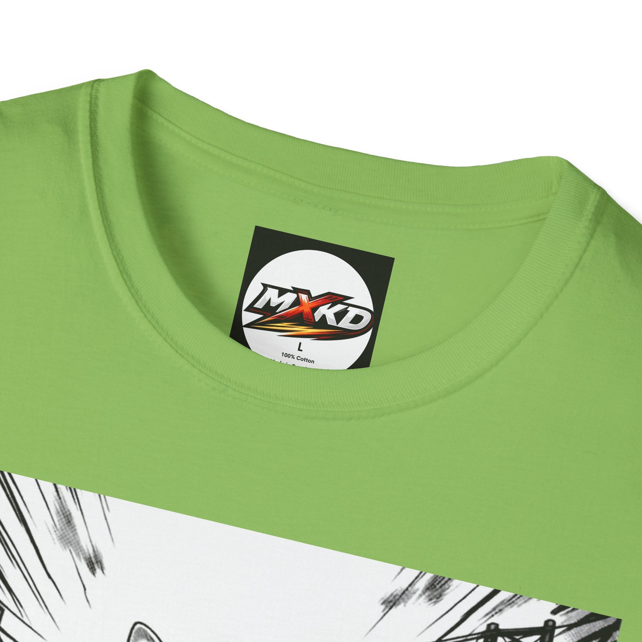 Cat Samurai T‑Shirt — Urban Noir Graphic Tee (Mxkd)